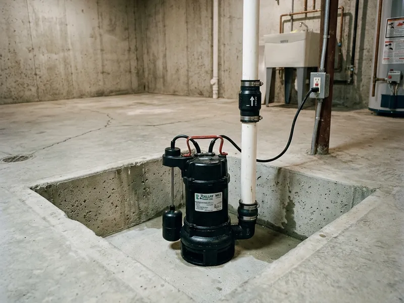 Sump Pump Installation Plumber in Grinnell, IA